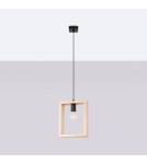 Pendant lamps - Sollux ARIES natural wood pendant lamp SL.1310 - product 2