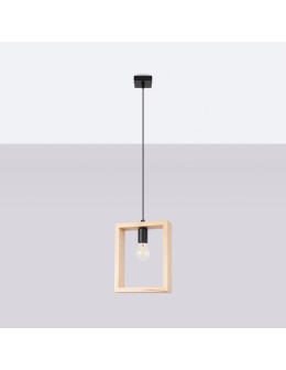 Sollux Lampa wisząca ARIES naturalne drewno SL.1310 - produkt 2