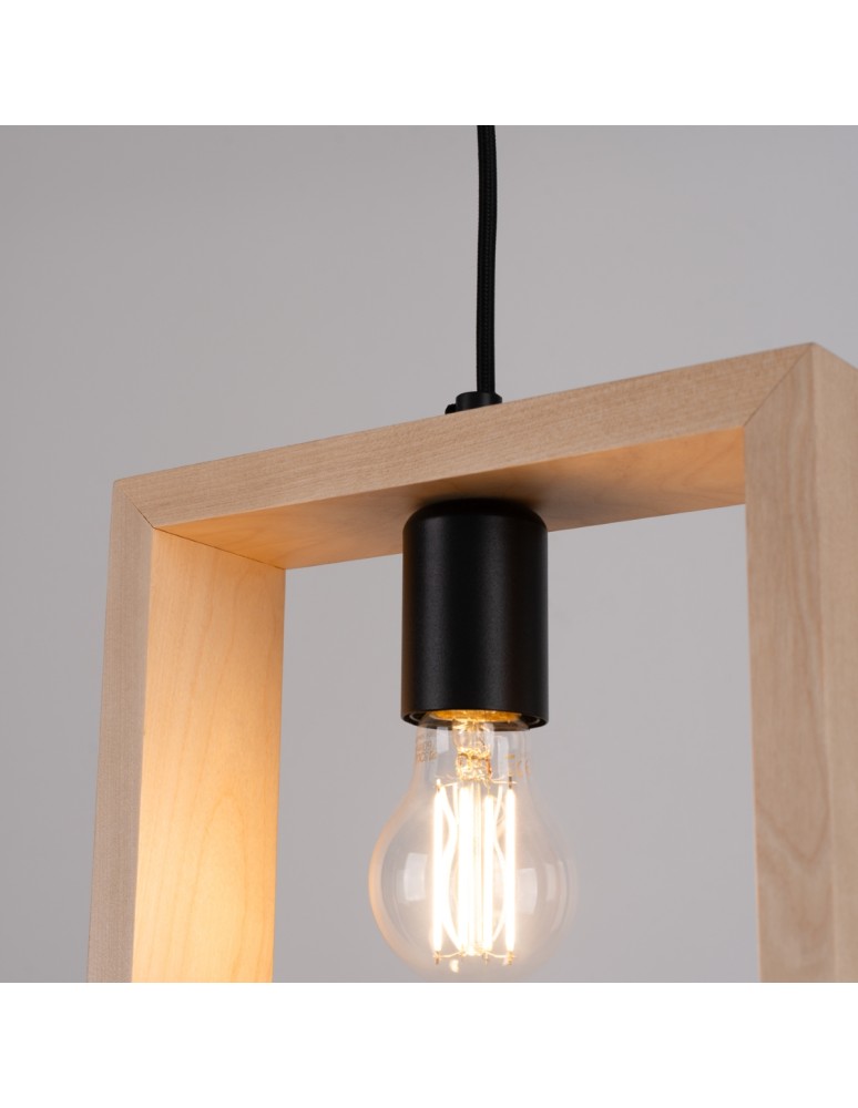 Pendant lamps - Sollux ARIES natural wood pendant lamp SL.1310 - product kolory-swiatla.pl 6