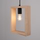 Sollux Lampa wisząca ARIES naturalne drewno SL.1310