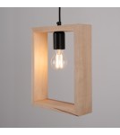 Pendant lamps - Sollux ARIES natural wood pendant lamp SL.1310 - product 7