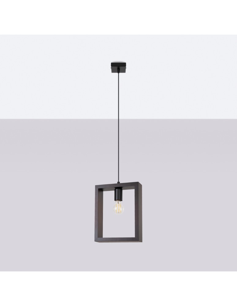 Pendant lamps - Sollux ARIES wenge pendant lamp SL.1311 - product kolory-swiatla.pl 2