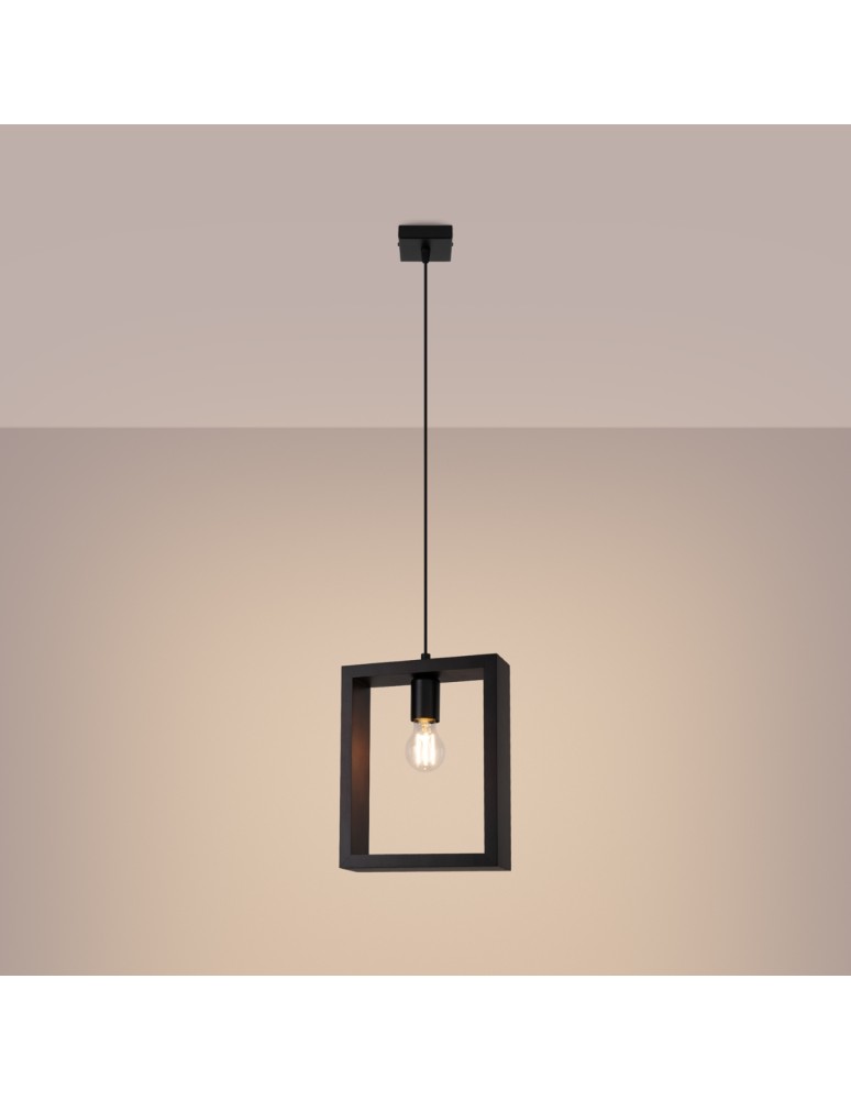 Pendant lamps - Sollux ARIES wenge pendant lamp SL.1311 - product kolory-swiatla.pl 3