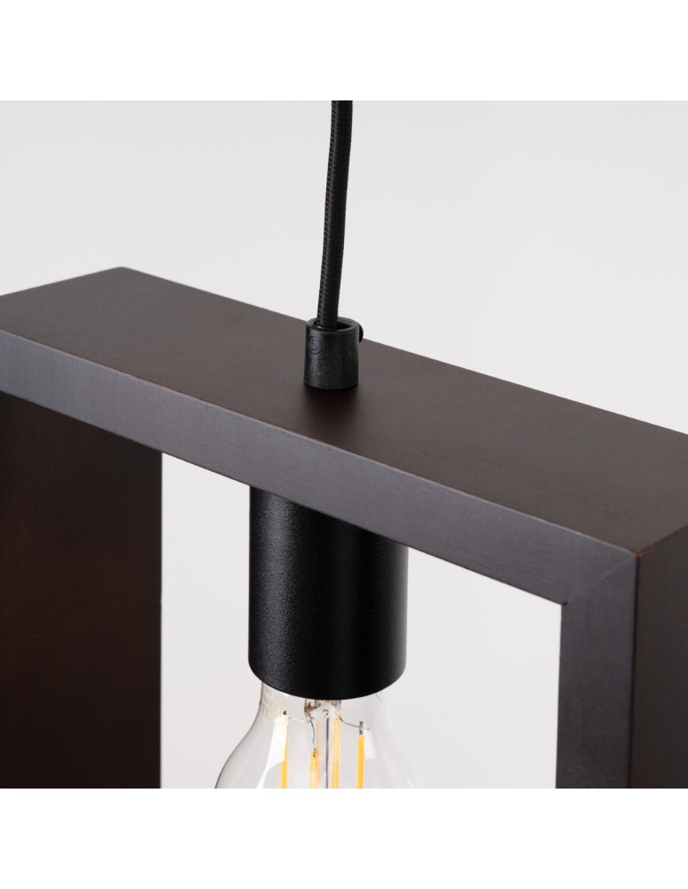 Pendant lamps - Sollux ARIES wenge pendant lamp SL.1311 - product kolory-swiatla.pl 7