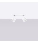Adjustable ceiling lamps - spots - Sollux Plafond ELBA 2 white SL.1314 - product 2