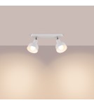 Adjustable ceiling lamps - spots - Sollux Plafond ELBA 2 white SL.1314 - product 3