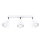 Adjustable ceiling lamps - spots - Sollux Plafond ELBA 3 white SL.1315 - product 1