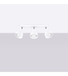 Adjustable ceiling lamps - spots - Sollux Plafond ELBA 3 white SL.1315 - product 2