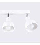 Adjustable ceiling lamps - spots - Sollux Plafond ELBA 3 white SL.1315 - product 4