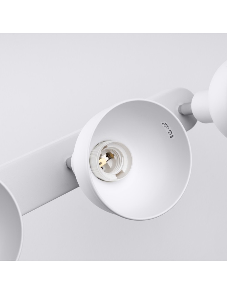 Adjustable ceiling lamps - spots - Sollux Plafond ELBA 3 white SL.1315 - product kolory-swiatla.pl 7