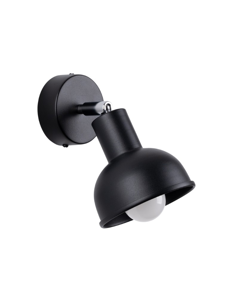 Wall lamps - Sollux Wall lamp ELBA black SL.1316 - product kolory-swiatla.pl 1