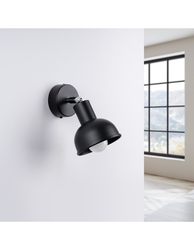 Wall lamps - Sollux Wall lamp ELBA black SL.1316 - product kolory-swiatla.pl 2