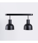 Adjustable ceiling lamps - spots - Sollux Plafond ELBA 2 black SL.1317 - product 11