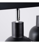 Adjustable ceiling lamps - spots - Sollux Plafond ELBA 3 black SL.1318 - product 4