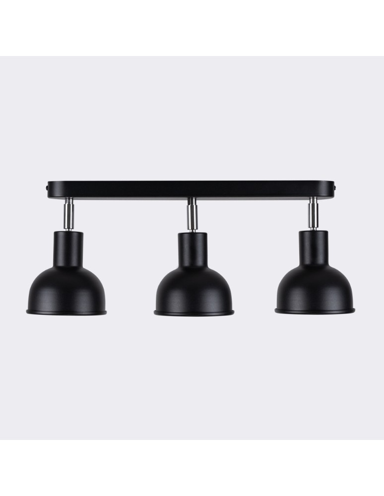 Adjustable ceiling lamps - spots - Sollux Plafond ELBA 3 black SL.1318 - product kolory-swiatla.pl 8
