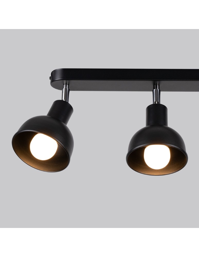 Adjustable ceiling lamps - spots - Sollux Plafond ELBA 3 black SL.1318 - product kolory-swiatla.pl 9