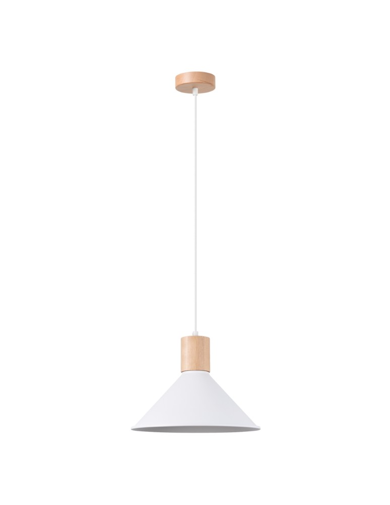 Pendant lamps - Sollux JAGA pendant lamp white SL.1319 - product kolory-swiatla.pl 1