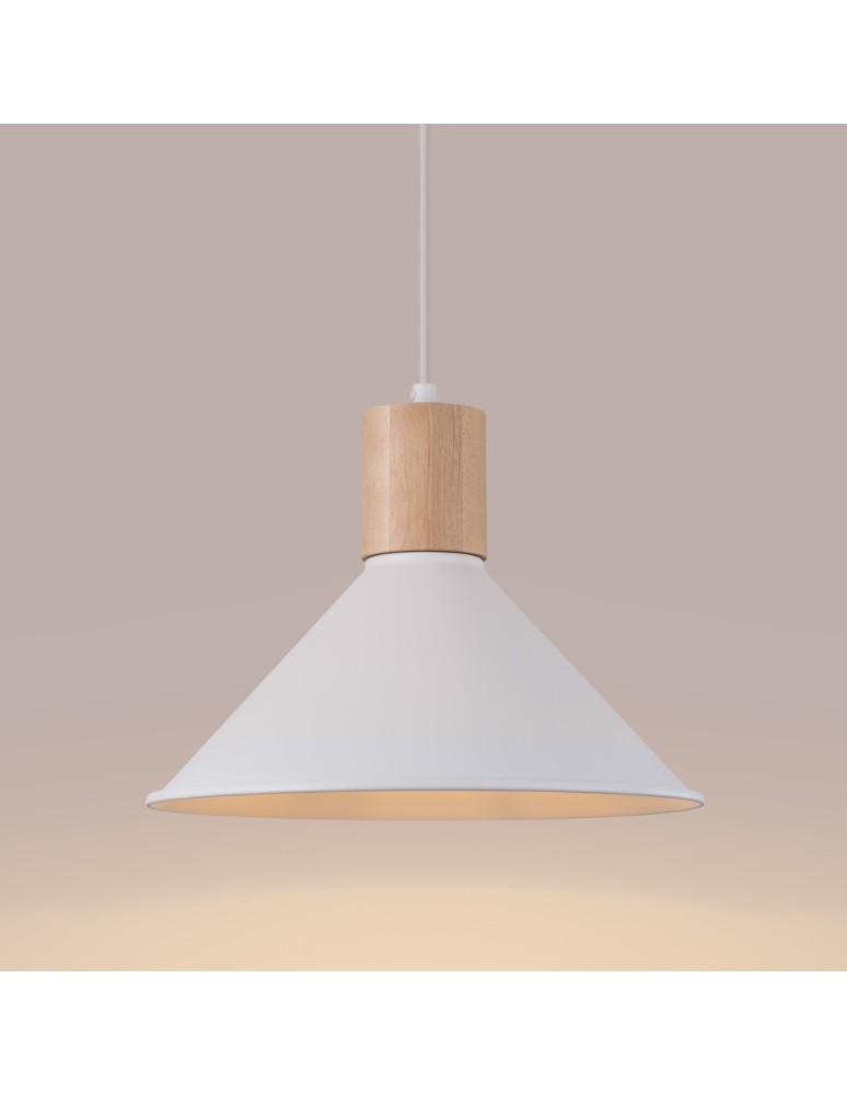 Pendant lamps - Sollux JAGA pendant lamp white SL.1319 - product kolory-swiatla.pl 4