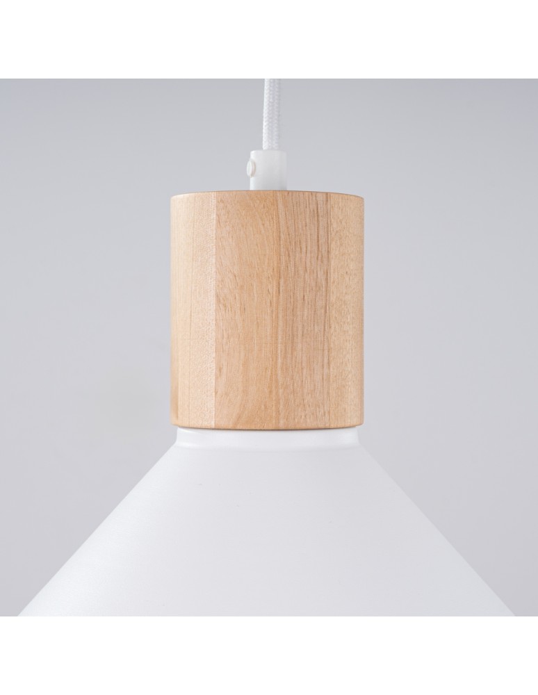 Pendant lamps - Sollux JAGA pendant lamp white SL.1319 - product kolory-swiatla.pl 9