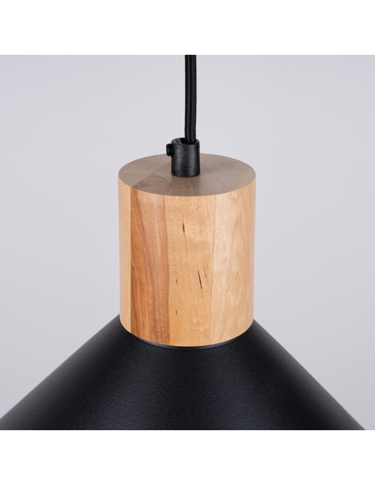 Pendant lamps - Sollux JAGA pendant lamp black SL.1320 - product kolory-swiatla.pl 8