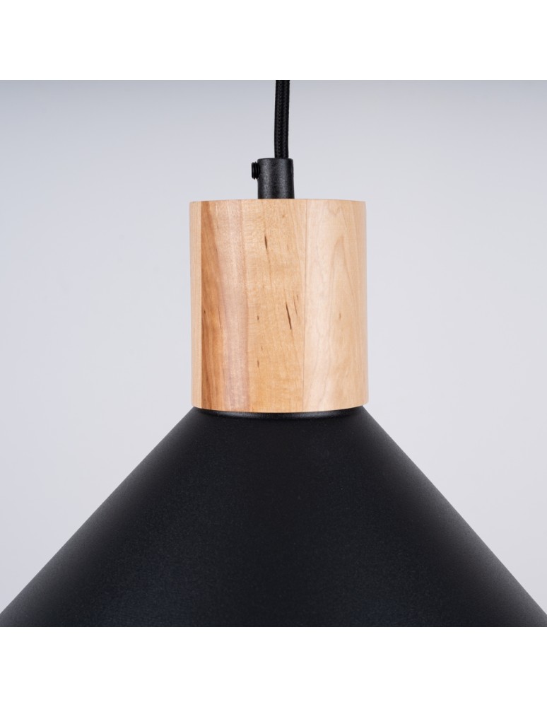 Pendant lamps - Sollux JAGA pendant lamp black SL.1320 - product kolory-swiatla.pl 10