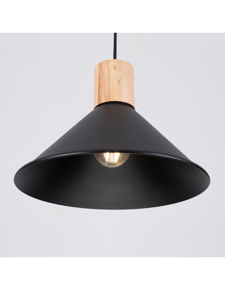 Pendant lamps - Sollux JAGA pendant lamp black SL.1320 - product kolory-swiatla.pl 11