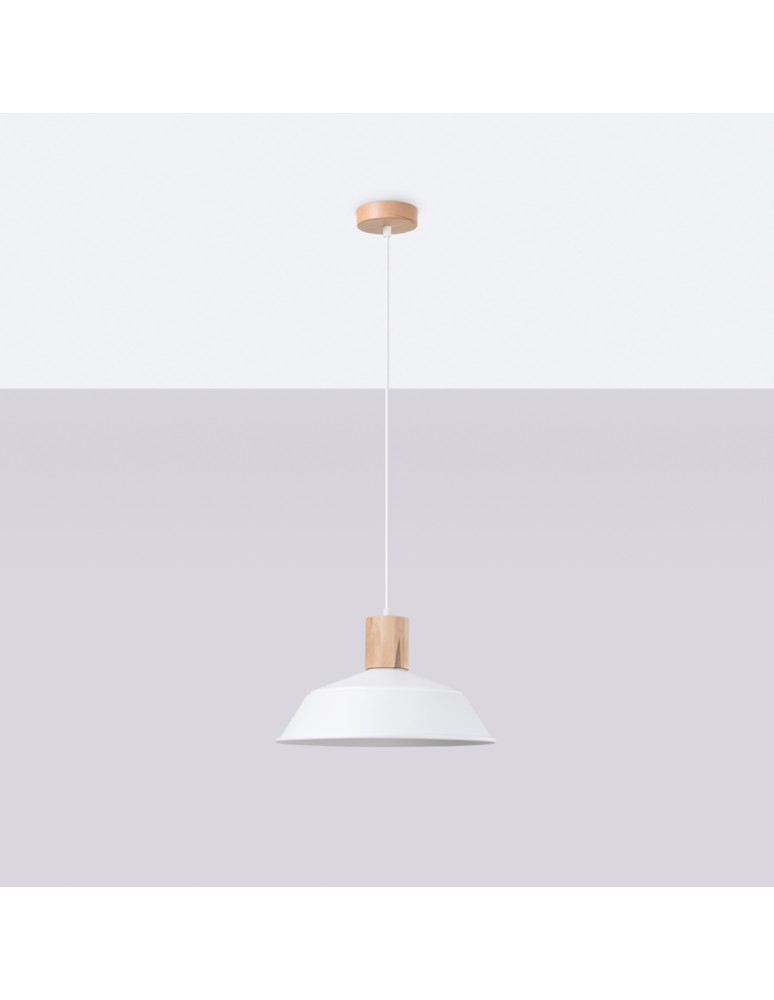 Pendant lamps - Sollux FANO pendant lamp white SL.1321 - product kolory-swiatla.pl 2