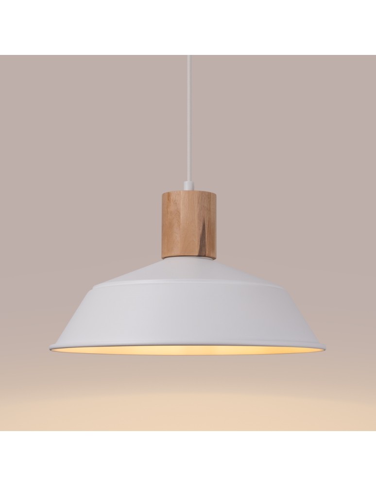 Pendant lamps - Sollux FANO pendant lamp white SL.1321 - product kolory-swiatla.pl 5