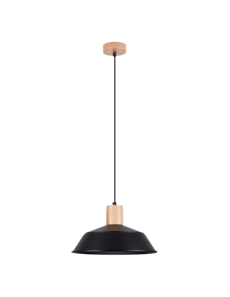 Pendant lamps - Sollux FANO pendant lamp black SL.1322 - product kolory-swiatla.pl 1