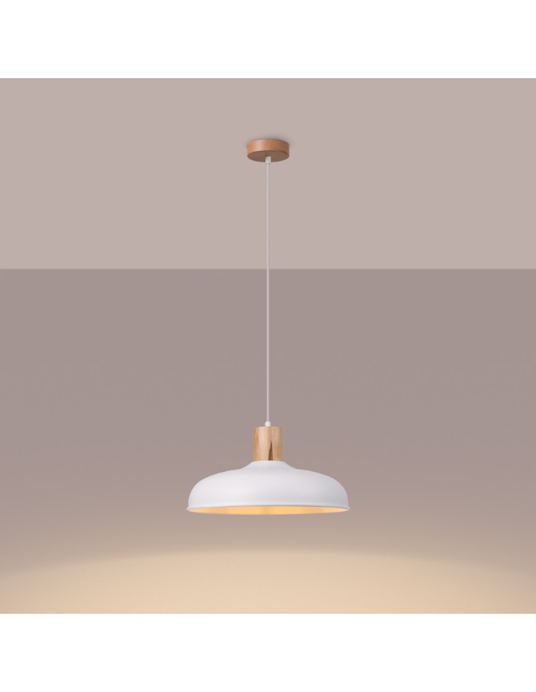 Pendant lamps - Sollux INDY pendant lamp white SL.1323 - product kolory-swiatla.pl 3