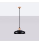 Pendant lamps - Sollux INDY pendant lamp black SL.1324 - product 2