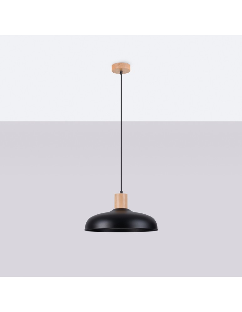 Pendant lamps - Sollux INDY pendant lamp black SL.1324 - product kolory-swiatla.pl 2
