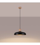 Pendant lamps - Sollux INDY pendant lamp black SL.1324 - product 3