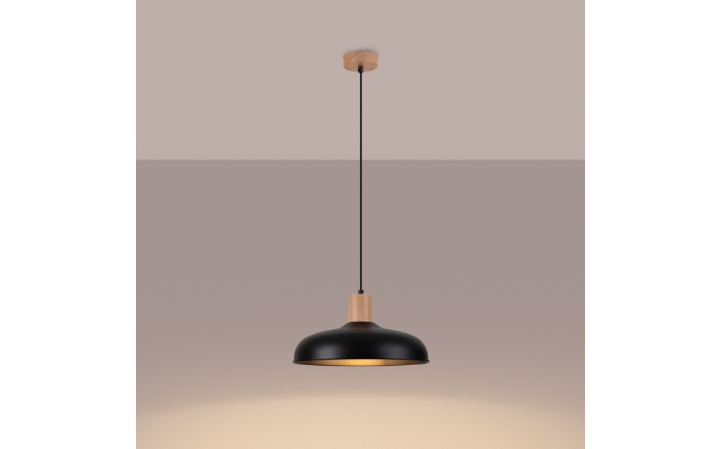 Sollux Lampa wisząca INDY czarna SL.1324