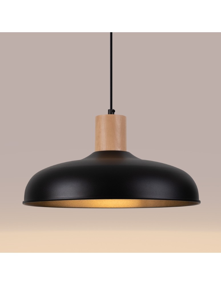 Pendant lamps - Sollux INDY pendant lamp black SL.1324 - product kolory-swiatla.pl 9