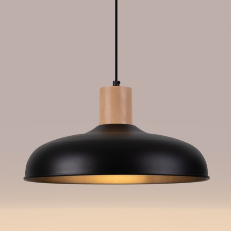 Sollux Lampa wisząca INDY czarna SL.1324