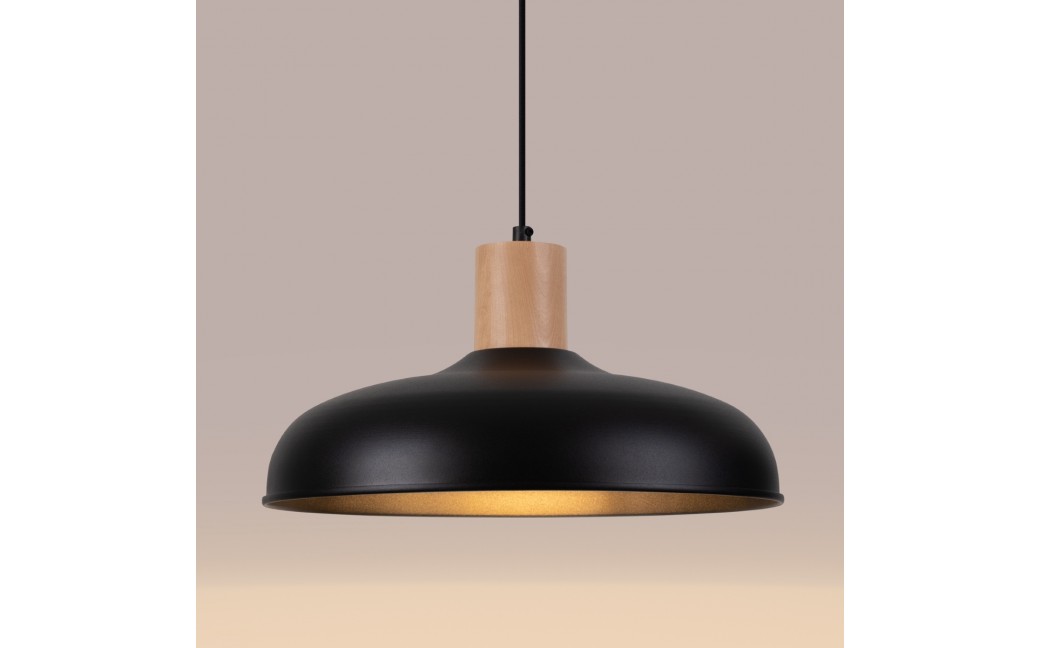 Sollux Lampa wisząca INDY czarna SL.1324