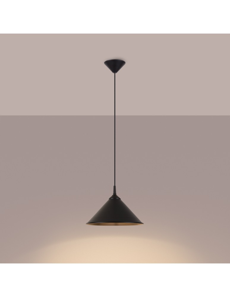 Pendant lamps - Sollux ZUMA pendant lamp black SL.1326 - product kolory-swiatla.pl 3