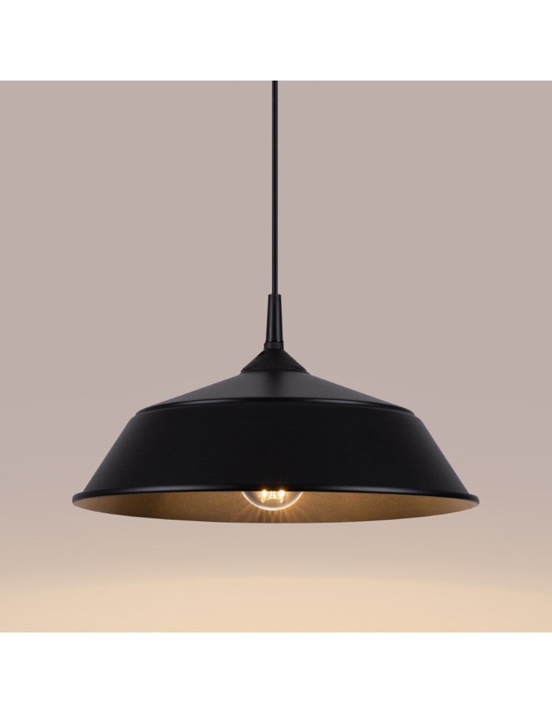 Pendant lamps - Sollux FRIKA pendant lamp black SL.1328 - product kolory-swiatla.pl 4