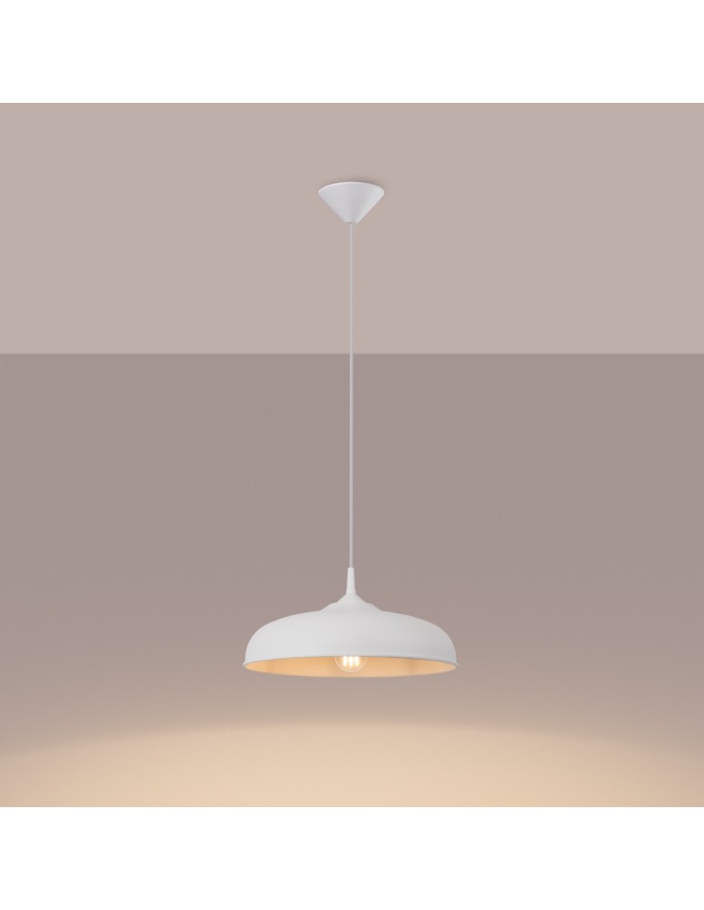 Pendant lamps - Sollux GINA pendant lamp white SL.1329 - product kolory-swiatla.pl 3