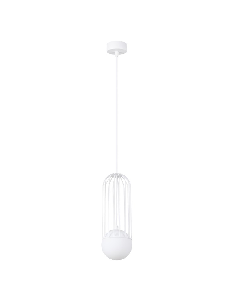 Pendant lamps - Sollux BRINA 1 pendant lamp white SL.1331 - product kolory-swiatla.pl 1