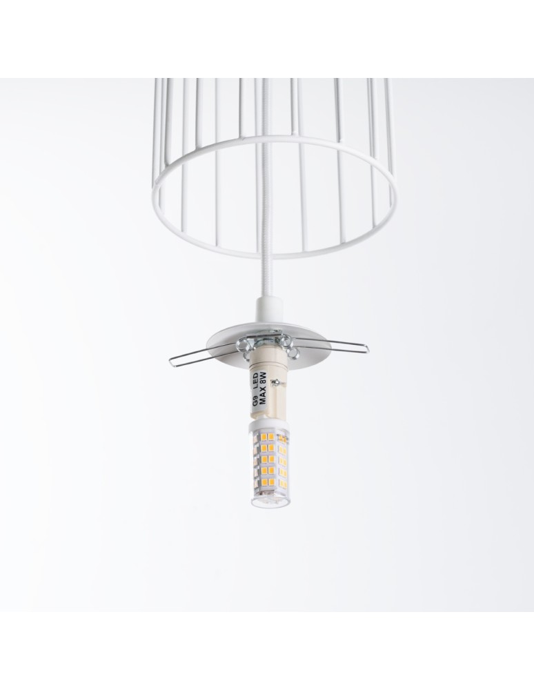 Pendant lamps - Sollux BRINA 1 pendant lamp white SL.1331 - product kolory-swiatla.pl 6