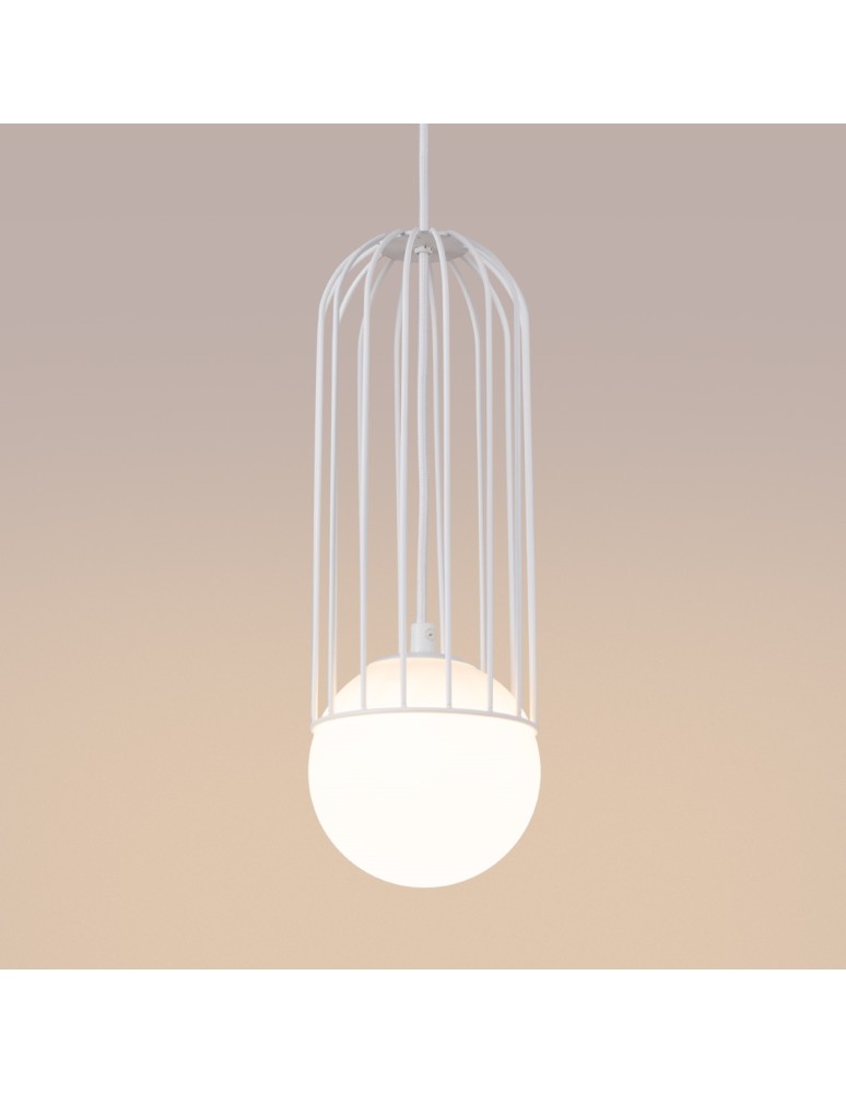 Pendant lamps - Sollux BRINA 1 pendant lamp white SL.1331 - product kolory-swiatla.pl 7