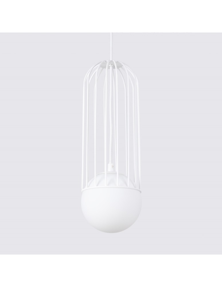 Pendant lamps - Sollux BRINA 1 pendant lamp white SL.1331 - product kolory-swiatla.pl 8