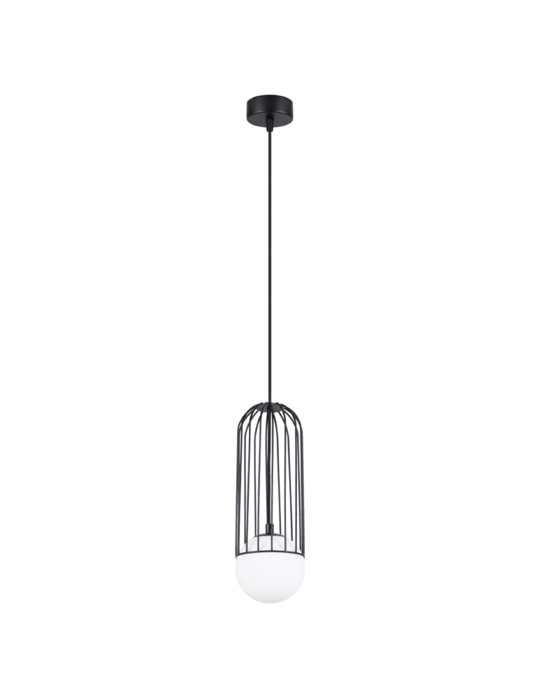 Pendant lamps - Sollux BRINA 1 pendant lamp black SL.1332 - product kolory-swiatla.pl 1