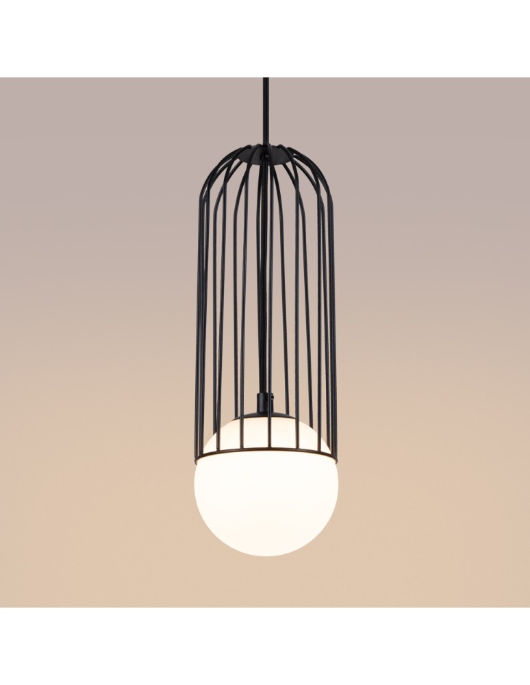 Pendant lamps - Sollux BRINA 1 pendant lamp black SL.1332 - product kolory-swiatla.pl 9