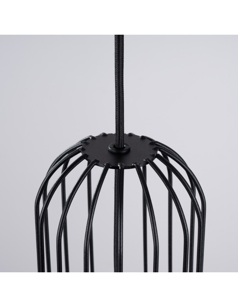 Pendant lamps - Sollux BRINA 1 pendant lamp black SL.1332 - product kolory-swiatla.pl 10
