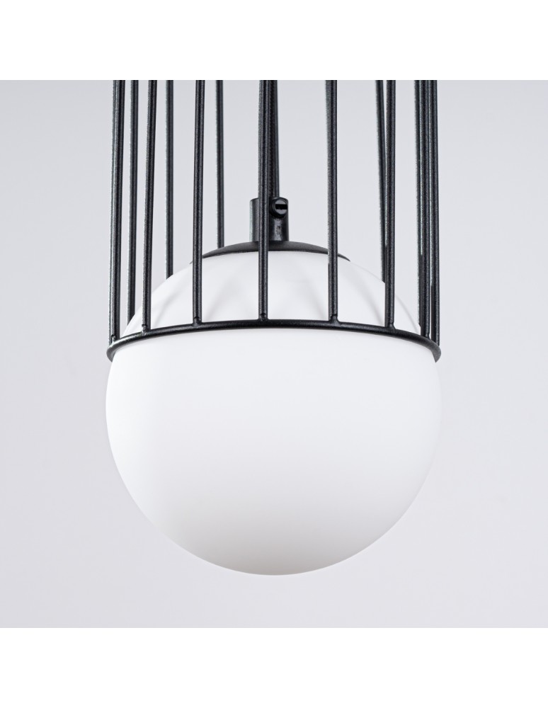 Pendant lamps - Sollux BRINA 1 pendant lamp black SL.1332 - product kolory-swiatla.pl 11
