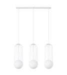 Pendant lamps on a strip - Sollux BRINA 3L pendant lamp white SL.1333 - product 1