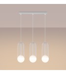 Pendant lamps on a strip - Sollux BRINA 3L pendant lamp white SL.1333 - product 3